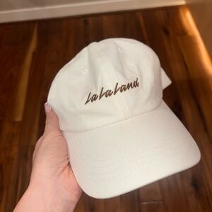La La Land White Cap authentic great condition